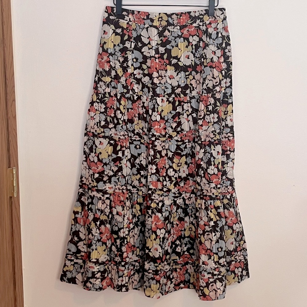 NWT THE GREAT. The Grove Maxi Skirt - Picture 2 of 11